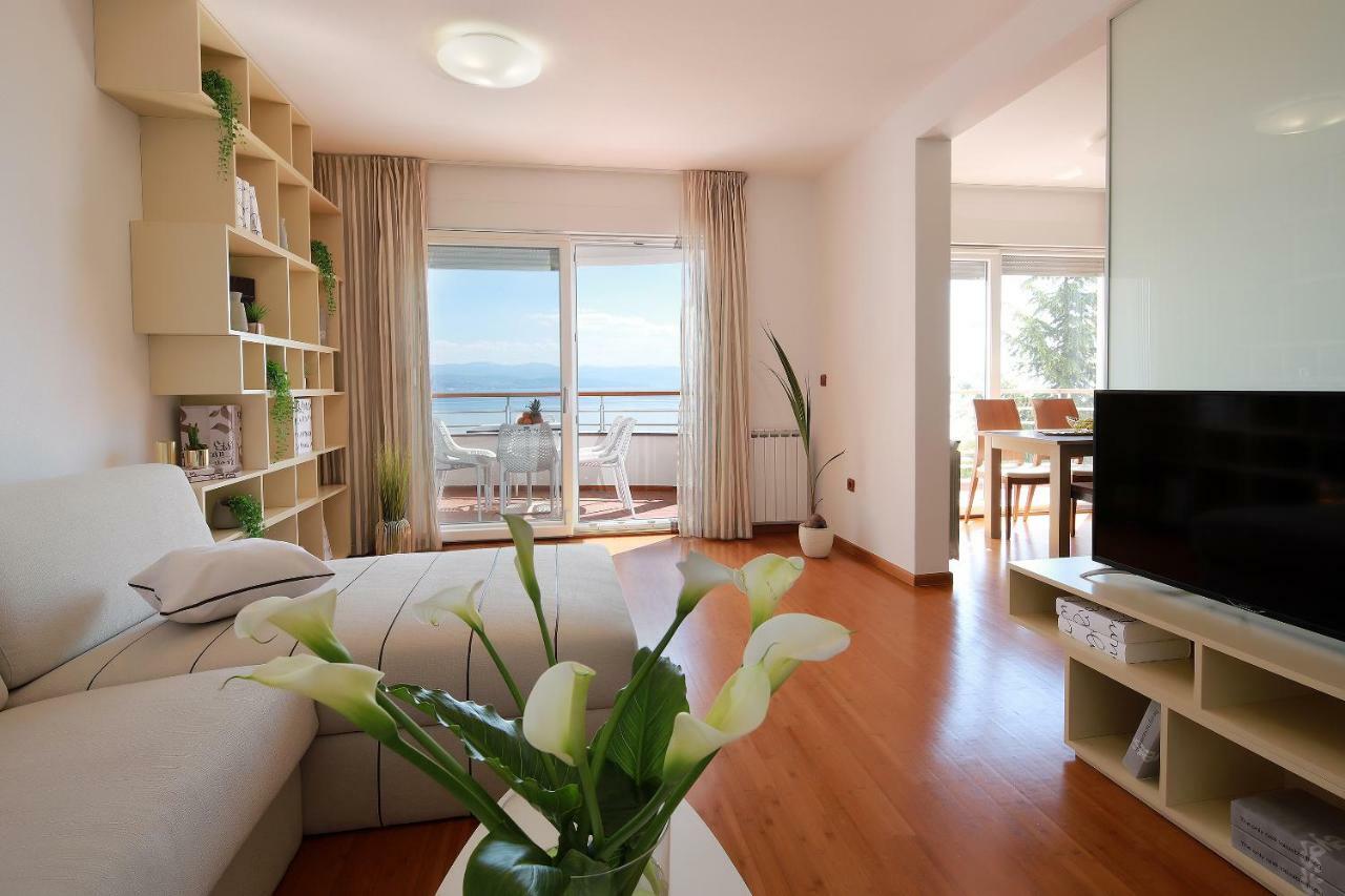 New Luxury Apartments Opatija Luaran gambar